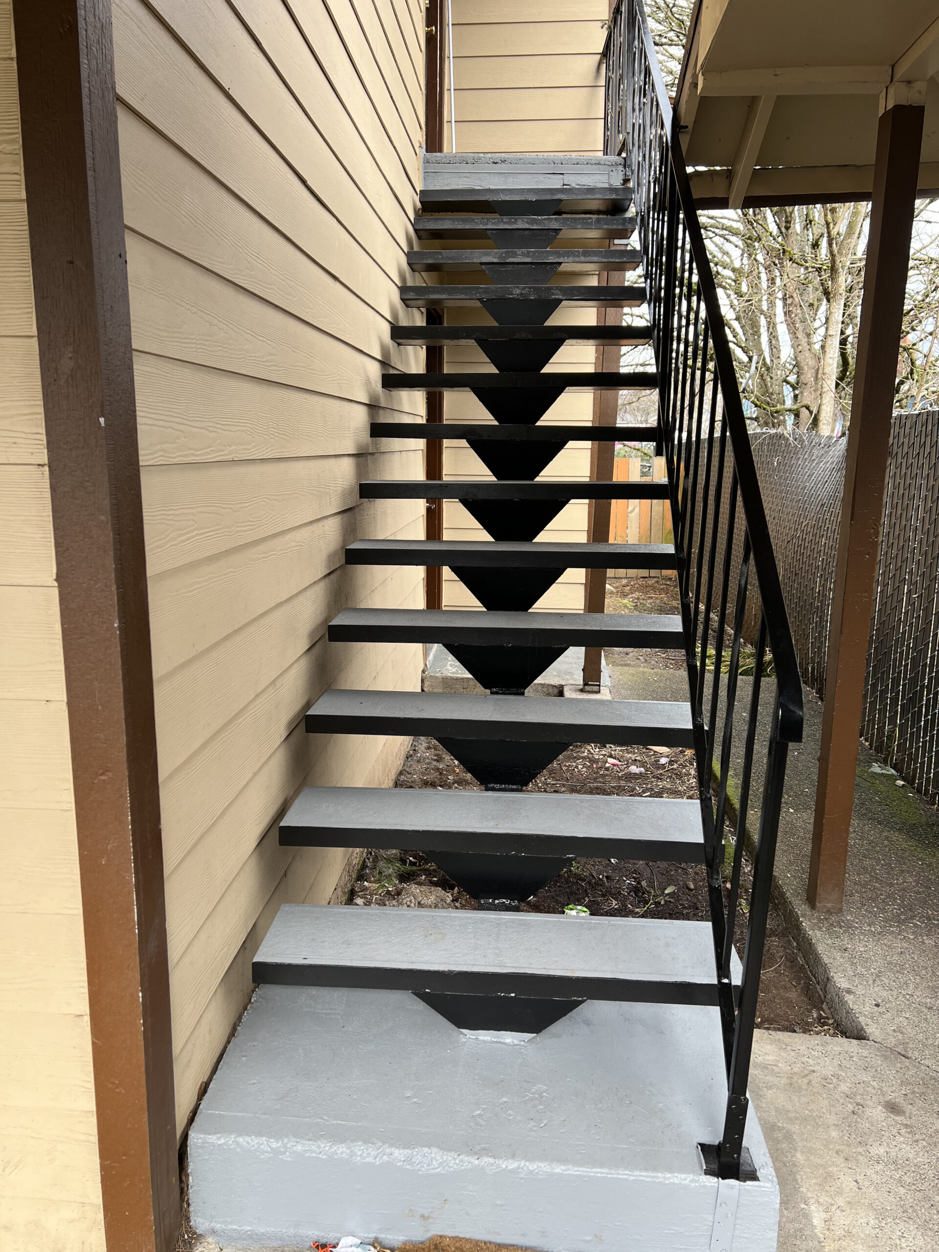 Finished Staircase Portland, Oregon