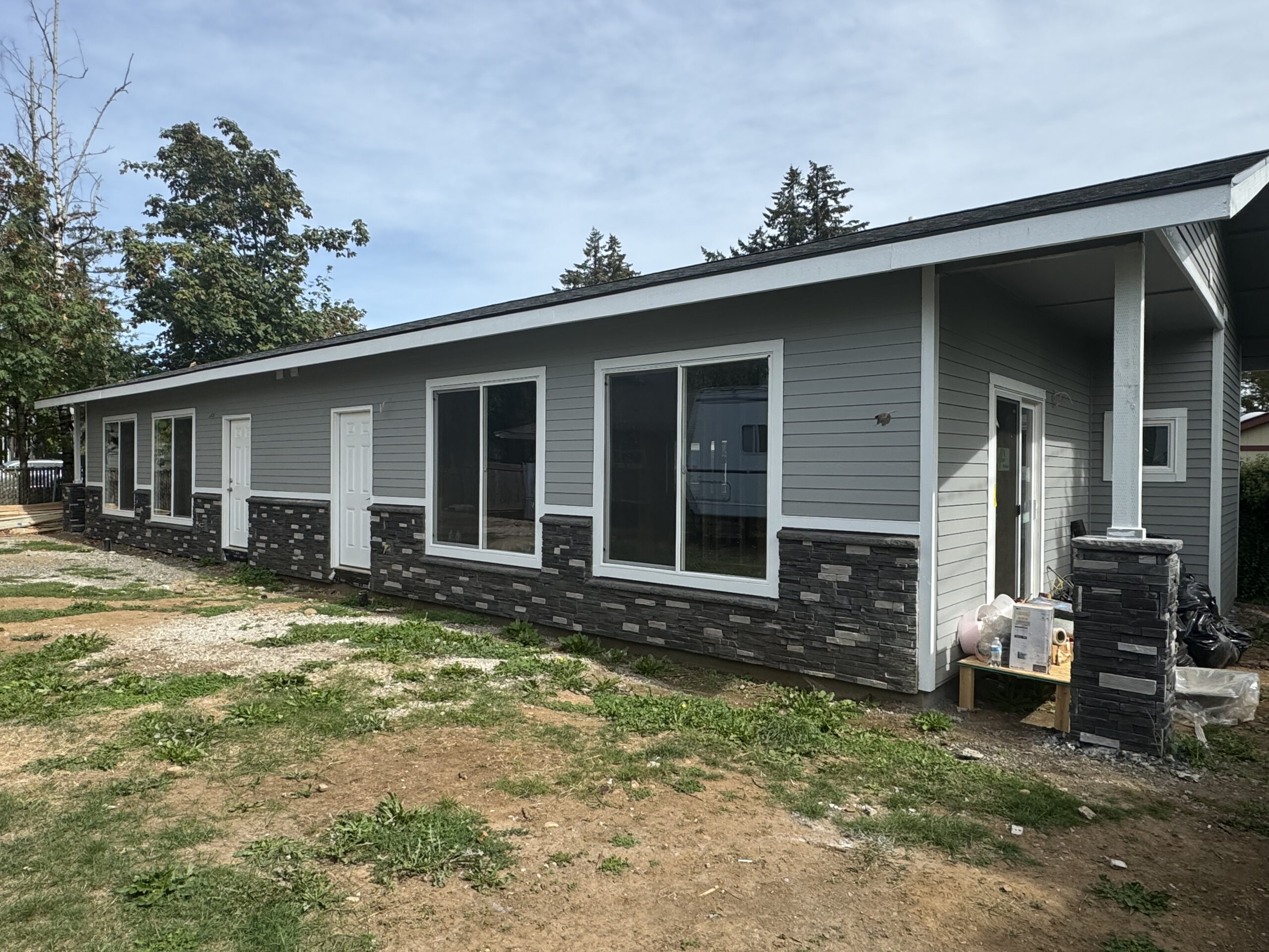 Finished Construction of Duplex Portland Oregon