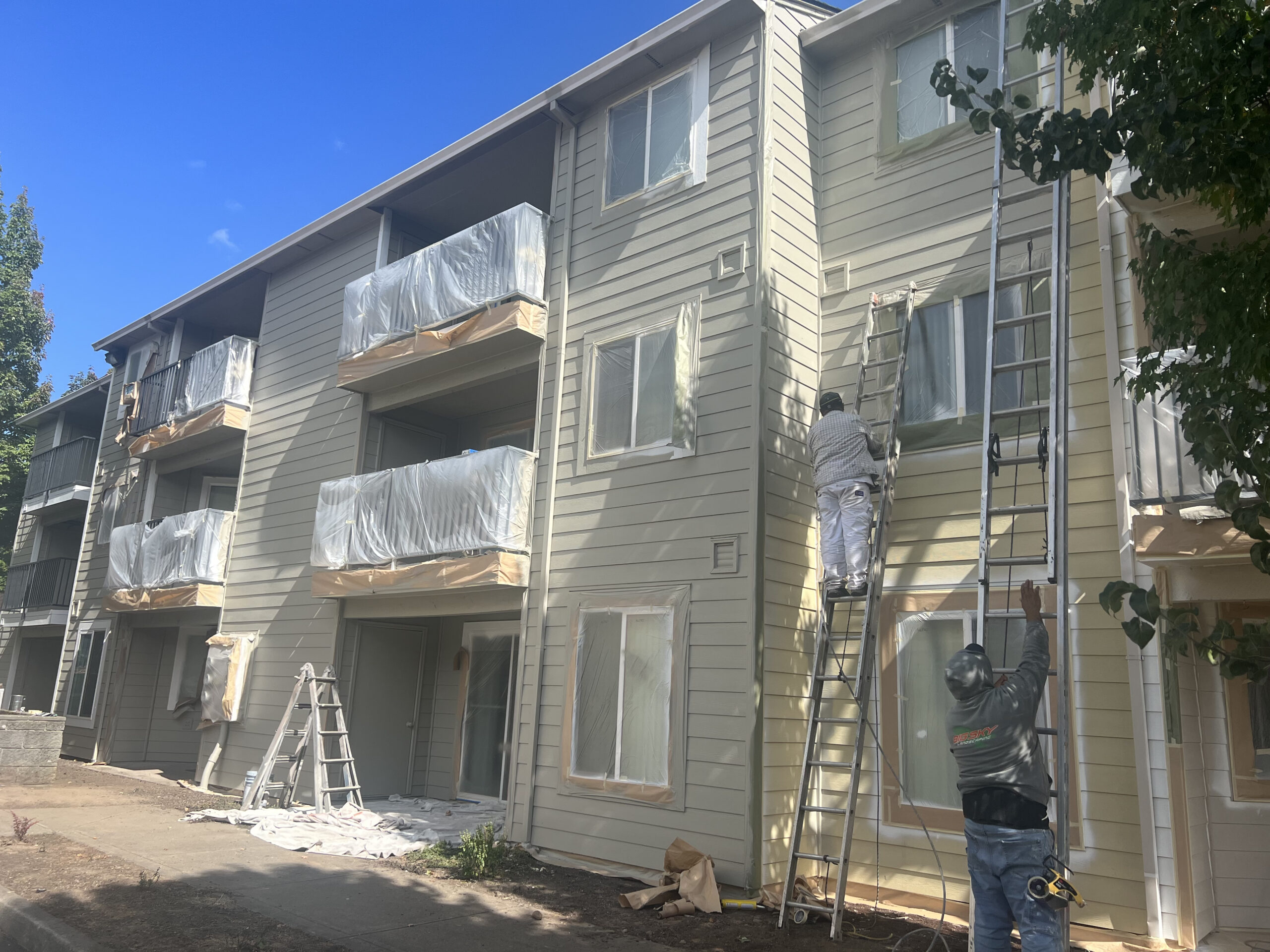 Painting Prep For Apartments in Portland, Oregon